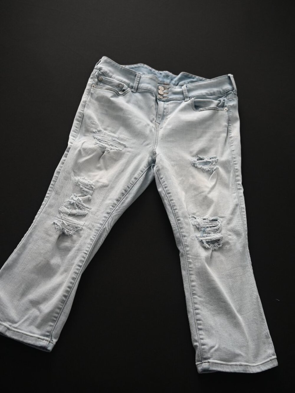 Torrid Distressed Skinny Jeans Size 18 💙